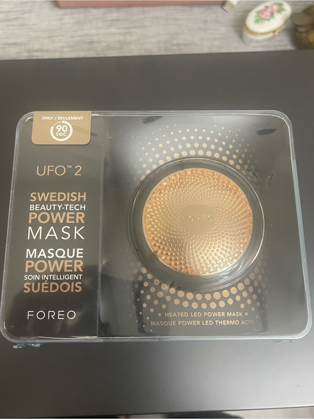 FOREO UFO 2 Facial Mask Device in Gold